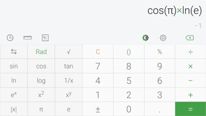 Scientific Calculator Plus android App screenshot 7